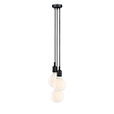 Paulmann Luminaire � suspension NEORDIC KETIL 3 flammes E27 IP20, noir  gradable