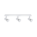 Spot TEJA 3 flammes GU10, blanche gradable