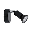 Paulmann Spot CAROLINA � 1 flamme GU10 IP44, anthrazit, chrome gradable