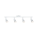 Paulmann Spot CAROLINA 4 flammes GU10, blanc mat gradable