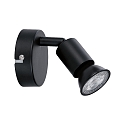 Paulmann Spot CAROLINA � 1 flamme GU10, noir mat gradable