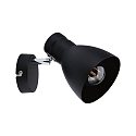 Paulmann Spot DAVY � 1 flamme E27, chrome, noir mat gradable
