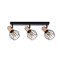 Paulmann Spot LANKA 3 flammes E14, noir  gradable