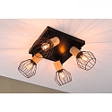 Paulmann Spot LANKA 4 flammes E14, noir  gradable