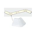Paulmann Connecteur d'angle DELTA lot de 2, coin ext�rieur, satin