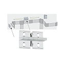 Paulmann Support de montage DUO lot de 4, transparent