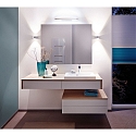 Paulmann Luminaire de salle de bain KUMA LED haut bas IP44, chrome 
