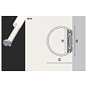 Paulmann Profil YOURLED STRIPE avec couverture, aluminium anodis�, gris, satin