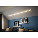 Paulmann Profil YOURLED STRIPE avec couverture, aluminium anodis�, gris, satin