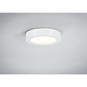 Paulmann Applique et plafonnier LUNAR LED petit, rond, commutable, blanc mat 