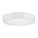 Paulmann Applique et plafonnier LUNAR LED rond, m�dium, commutable, blanc mat 
