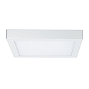Paulmann LED Ceiling luminaire LUNAR LED Wall luminaire, 300x300mm, 17,2W, 230V, white matt