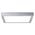 Paulmann Applique et plafonnier LUNAR LED angulaire, m�dium, commutable, chrom� mat 
