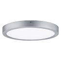 Paulmann Applique et plafonnier LUNAR LED grand, rond, commutable, chrom� mat gradable