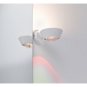 Paulmann Paulmann Wall luminaire Sabik IP44 LED dimmable 13W, white matt