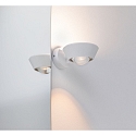 Paulmann Paulmann Wall luminaire Sabik IP44 LED dimmable 13W, white matt