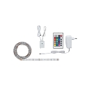 Paulmann LED Strip SIMPLE LED RGB, with remote control white