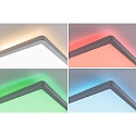 Paulmann Panneau � LED ATRIA RGBW angulaire, RGBW, gradable 20W 2000lm RGBWK CRI >80