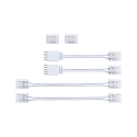 1- raccord monophasé MAXLED FULL LINE COB lot de 2, blanche