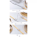 Paulmann 1- raccord monophasé MAXLED FULL LINE COB lot de 2, blanche
