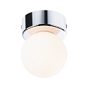 wall and ceiling luminaire GOVE G9 IP44, chrome, mat 