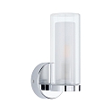 Paulmann Applique et plafonnier LUENA E14 IP44, chrome, mat 