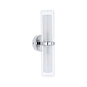 Paulmann Applique et plafonnier LUENA E14 IP44, chrome, mat 