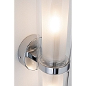 Paulmann Applique et plafonnier LUENA E14 IP44, chrome, mat 