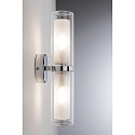 Paulmann Applique et plafonnier LUENA E14 IP44, chrome, mat 