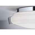 Paulmann Applique et plafonnier LUENA IP44, chrome, mat 
