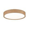 Paulmann bath luminaire TEGA CCT Switch, switchable IP44, wood, mat 