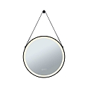 Miroir avec �clairage MIRRA � 60CM rond, CCT Switch, avec variateur tactile, avec ruban, avec fonction chauffante IP44
