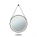 Paulmann Miroir avec �clairage MIRRA � 60CM rond, CCT Switch, avec variateur tactile, avec ruban, avec fonction chauffante IP44