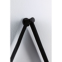 Paulmann mirror with lighting MIRO � 40CM round, tunable white, with suspension kit IP44, black matt 