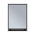 Paulmann Miroir avec �clairage MIRO 45 X 60CM angulaire, Tunable White, avec tablette IP44, noir mat 