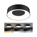 Paulmann Luminaire de salle de bain CASCA CCT Switch, commutable IP44, noir mat 