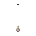 pendant luminaire RAVI IP44 adjustable E27 IP44, gold, black