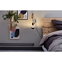 Paulmann pendant luminaire RAVI IP44 adjustable E27 IP44, black