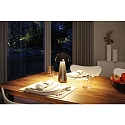 battery table lamp ONZO with USB connection, with touch dimmer IP44