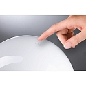Paulmann battery table lamp ONZO with USB connection, with touch dimmer IP44, glossy, white dimmable