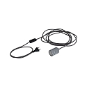 Paulmann Luminaire � suspension NEORDIC TILLA avec interrupteur, avec prise de courant E27 IP20, aluminium, gris gradable