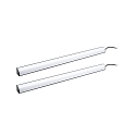 Paulmann Barre lumineuse lot de 2, RGB IP20, noir  gradable