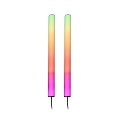 Paulmann Barre lumineuse lot de 2, RGB IP20, noir  gradable