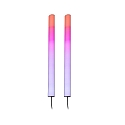 Paulmann Barre lumineuse lot de 2, RGB IP20, noir  gradable