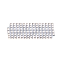 Paulmann Syst�me d'�clairage en continu MAXLED 500 ZIGBEE RGBW PROTECT COVER lot de 1, RGBW, contr�lable par ZigBee argent