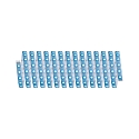 Paulmann Syst�me d'�clairage en continu MAXLED 500 ZIGBEE RGBW PROTECT COVER lot de 1, RGBW, contr�lable par ZigBee argent