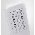 Paulmann Luminaire de miroir HOMESPA TOVA LED court, Tunable White, avec t�l�commande IP44, chrome, blanche gradable