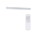 Paulmann Luminaire de miroir HOMESPA TOVA LED court, Tunable White, avec t�l�commande IP44, chrome, blanche gradable