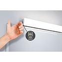 Paulmann mirror luminaire HOMESPA LUNO LED short, with sensor, CCT Switch IP44, aluminium 