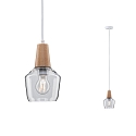 Paulmann Luminaire � suspension NEORDIC YLVIE E27, bois, d�gager gradable